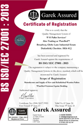 PHPALLETS ISO 27001 Certificate